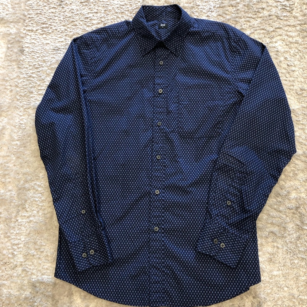 Uniqlo Extra Fine Cotton Long-Sleeve Shirt. Size : S